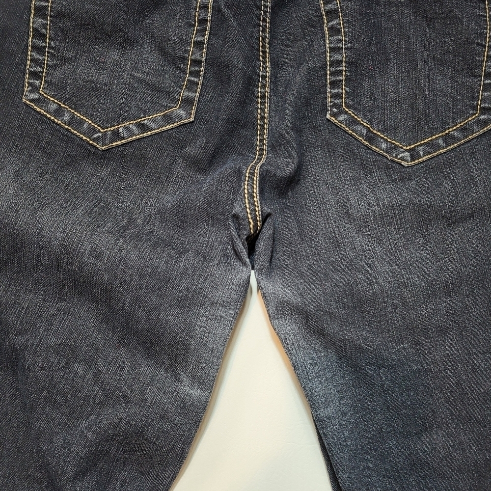 Torrid Jeans Vintage Early 2000s Y2K Dark Wash Denim Skinny Style Size 20R - Picture 7 of 9
